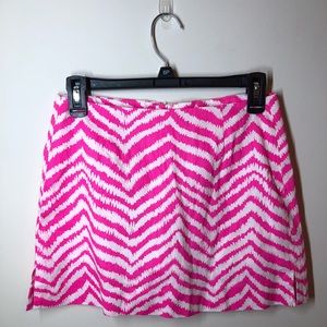 Lilly Pulitzer Ella Pink Zebra skirt